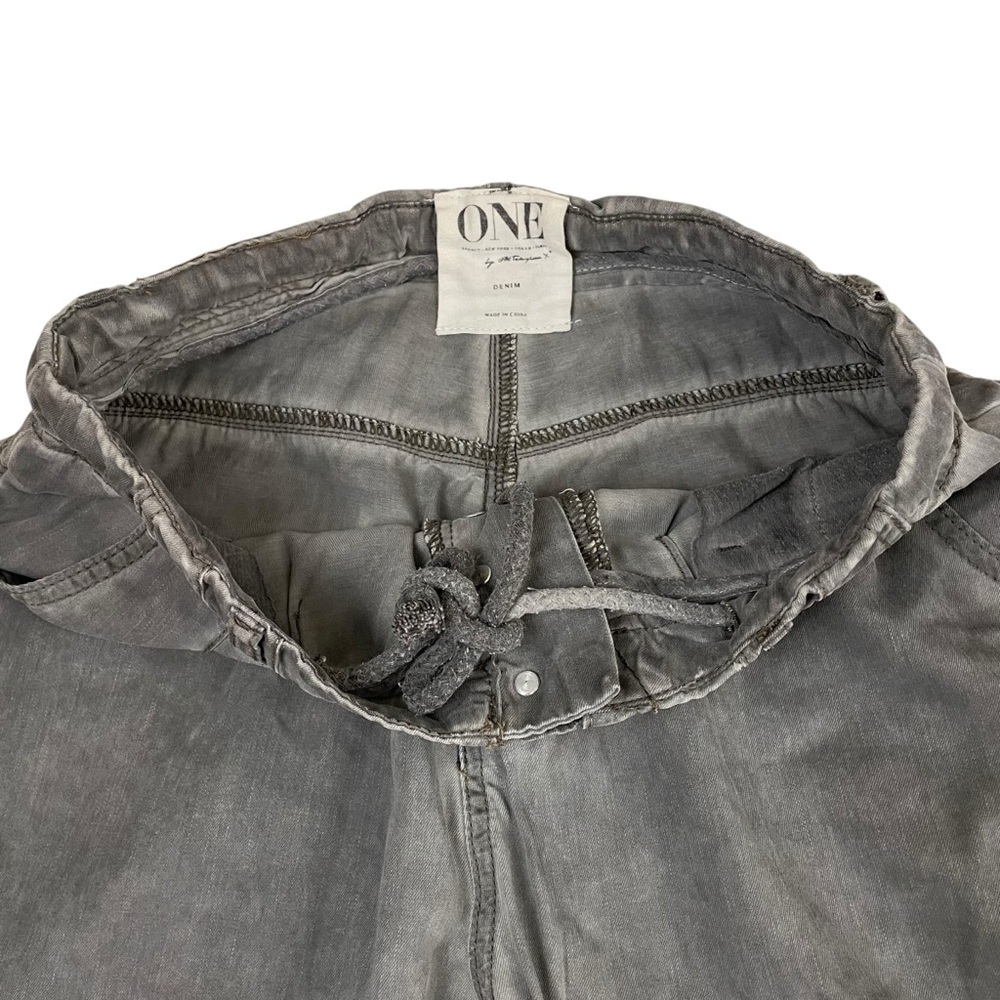 ONE by one teaspoon Super Tough Grey‎ Drawstring Jean Sz 25 - Picture 8 of 14